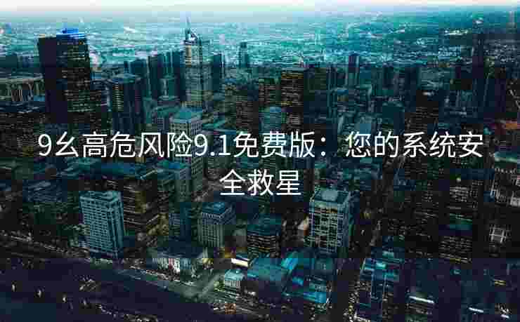 9幺高危风险9.1免费版：您的系统安全救星